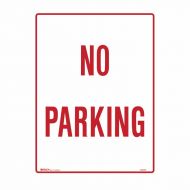 PF840307 Building & Construction Sign - No Parking 