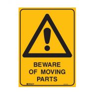PF840391 Warning Sign - Beware Of Moving Parts 