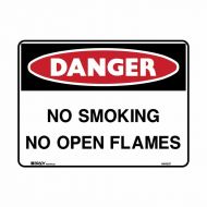 PF840532 Danger Sign - No Smoking No Open Flames 