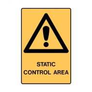 PF840873 Warning Sign - Static Control Area 