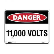 PF840903 Danger Sign - 11,000 Volts 