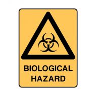 PF840997 Warning Sign - Biological Hazard 
