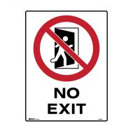 PF841135 Prohibition Sign - No Exit 