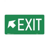 PF841406 Exit Sign - Exit Arrow Top Left 
