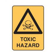 PF841413 Warning Sign - Toxic-Hazard 