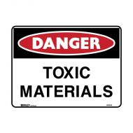 PF841442 Danger Sign - Toxic Materials 