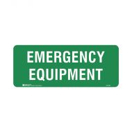 PF841595 Emergency Information Sign - Emergency Equipment 