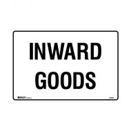 PF841624 Warehouse-Loading Dock Sign - Inward Goods 