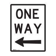 PF841877 Traffic Site Safety Sign - One Way Arrow Left 