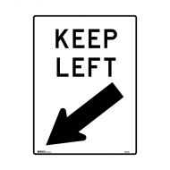 PF841884 Traffic Site Safety Sign - Keep Left 