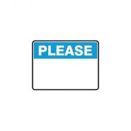 PF841901-Blank-Safety-Sign---Please 