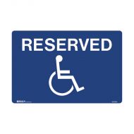 PF842294 Accessible Traffic & Parking Sign - Reserved 