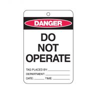 PF842359 Danger Do Not Operate