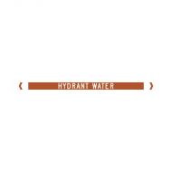 PF842436 Pipemarker - Hydrant Water