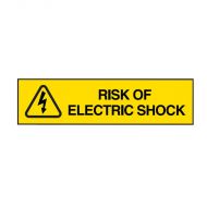 PF842857 Entry & Overhead Sign - Risk Of Electric Shock 