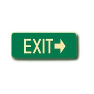 PF843306 Exit Floor Sign - Arrow Right 