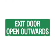 PF844023 Exit Sign - Exit Door Open Outwards 