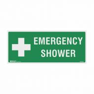 PF844215 Emergency Information Sign - Emergency Shower 