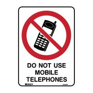 PF846703 Prohibition Sign - Do Not Use Mobile Telephones 