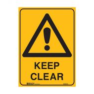 PF846729 Warning Sign - Keep Clear 
