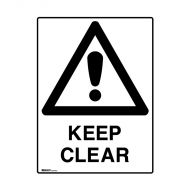 PF847635 Mining Site Sign - Keep Clear 
