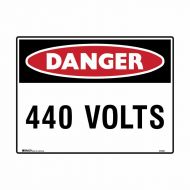 PF847683 Electrical Hazard Sign - Danger 440 Volts 