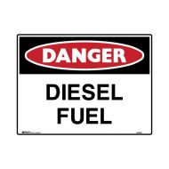 PF847743 Mining Site Sign - Danger Diesel Fuel 