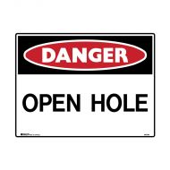 PF847829 Mining Site Sign - Danger Open Hole 