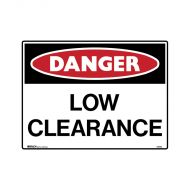 PF847857 Mining Site Sign - Danger Low Clearance 