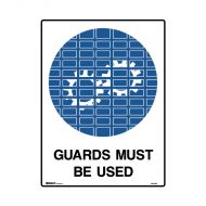 PF847909 Mining Site Sign - Guards Must Be Used 