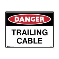 PF847953 Mining Site Sign - Danger Trailing Cable 