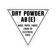 PF848064 Fire Equipment Sign - Dry Powder AB(E) 