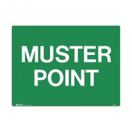 PF852621 Emergency Information Sign - Muster Point 