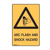 PF852656 Warning Sign - Arc Flash And Shock Hazard 