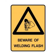 PF852657 Warning Sign - Beware Of Welding Flash 