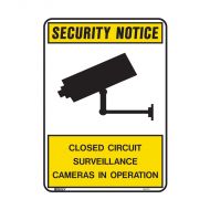 PF853090 Security Notice Sign - Closed Circuit Surveillance Cameras In Operation 