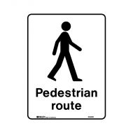 PF855954 Public Area Sign - Pedestrian Route 