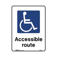PF856283 Public Area Sign - Accessible Route 