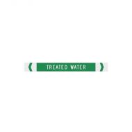 PF860125 Pipemarker - Treated Water