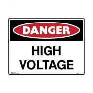 PF872407 UltraTuff Sign - Danger High Voltage 