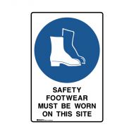 PF872559 UltraTuff Sign - Safety Footwear Must Be Worn On This Site 