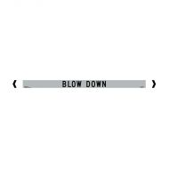 PF890012 Pipemarker - Blow Down