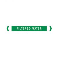 PF890074 Pipemarker - Filtered Water
