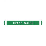 PF891807 Pipemarker - Towns Water