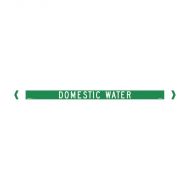 PF891809 Pipemarker - Domestic Water