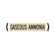 PF891811 Pipemarker - Gaseous Ammonia