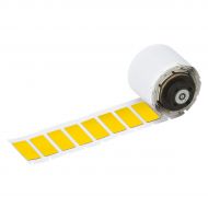 Engraved Plate Replacement Labels for M611, M610 and M710 - 250 Label(s)/Roll, 27.00 mm (W) x 12.45 mm (H), Yellow