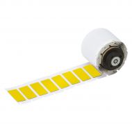 Engraved Plate Replacement Labels for M611, M610 and M710 - 150 Label(s)/Roll, 27.00 mm (W) x 15.00 mm (H), Yellow