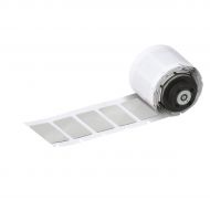 Engraved Plate Replacement Labels for M611, M610 and M710 - 150 Label(s)/Roll, 27.00 mm (W) x 18.00 mm (H), Silver