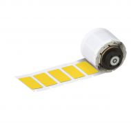Engraved Plate Replacement Labels for M611, M610 and M710 - 150 Label(s)/Roll, 27.00 mm (W) x 18.00 mm (H), Yellow